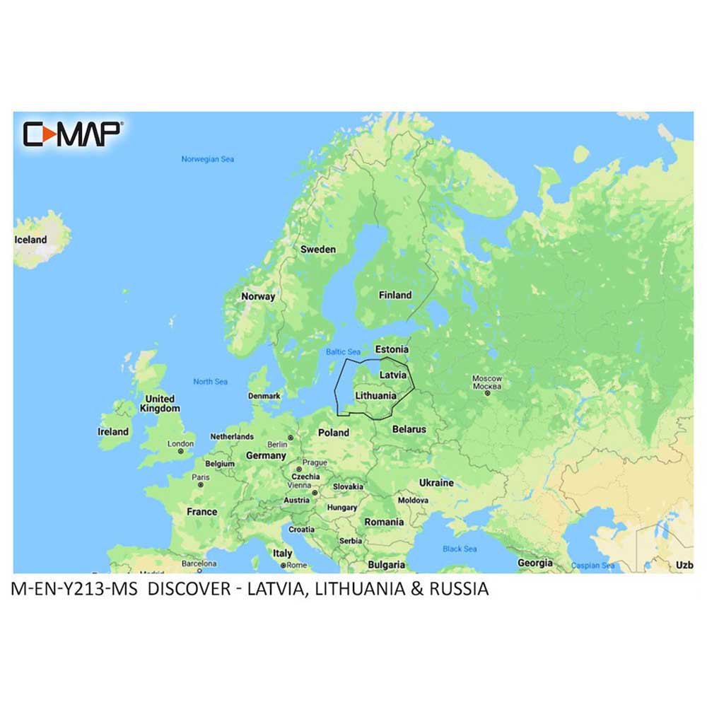 Купить C-map M-EN-Y213-MS Latvia&Lithuania And Russia карта  Multicolour 7ft.ru в интернет магазине Семь Футов