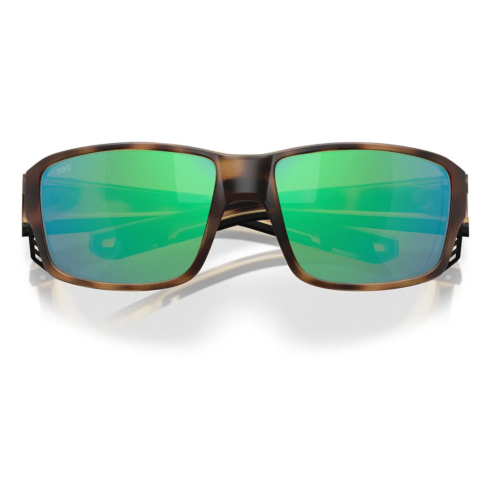 Купить Costa 06S9105-91051560 поляризованные солнцезащитные очки Tuna alley pro Matte Tortoise Green Mirror 580G/CAT3 7ft.ru в интернет магазине Семь Футов