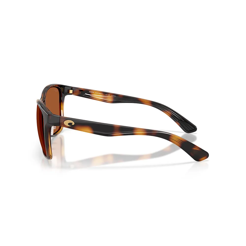 Купить Costa 06s9127-91270457 поляризованные солнцезащитные очки Luna nueva Tortoise 01 20x10x10 Copper 580G/CAT3 7ft.ru в интернет магазине Семь Футов