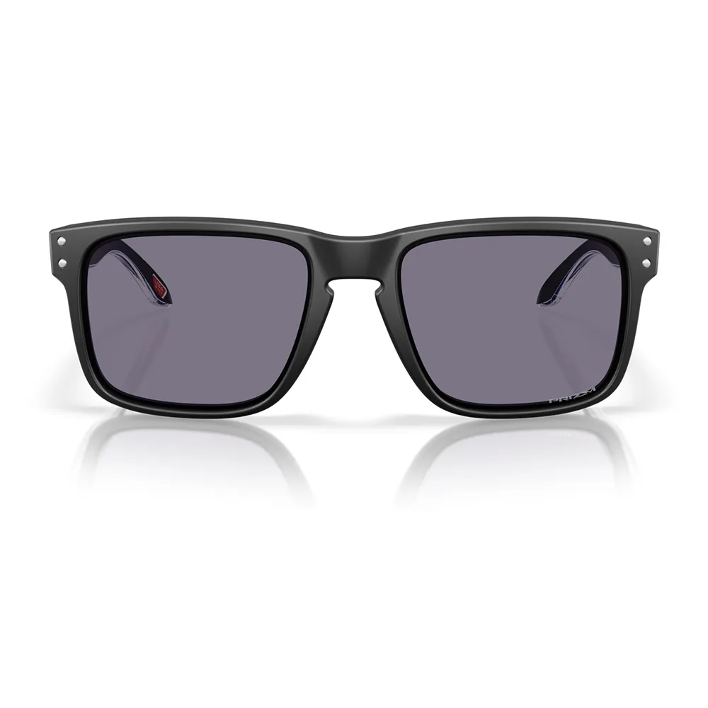 Купить Oakley OO9102-Z355-57 Солнцезащитные очки Holbrook Бесцветный Matte Black Matte Prizm Grey/CAT3 7ft.ru в интернет магазине Семь Футов
