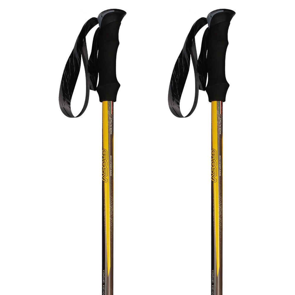 Купить Asolo A24 07 Climber столбы  Grey / Black / Yellow 64-135 cm 7ft.ru в интернет магазине Семь Футов