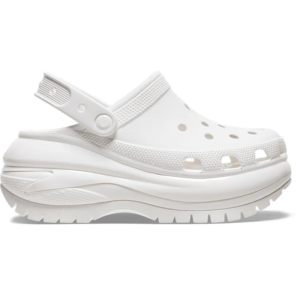 Купить Crocs 207988-100-m9/w11 Деревянные башмаки Classic Mega Crush White 35x25x15 EU 42 7ft.ru в интернет магазине Семь Футов