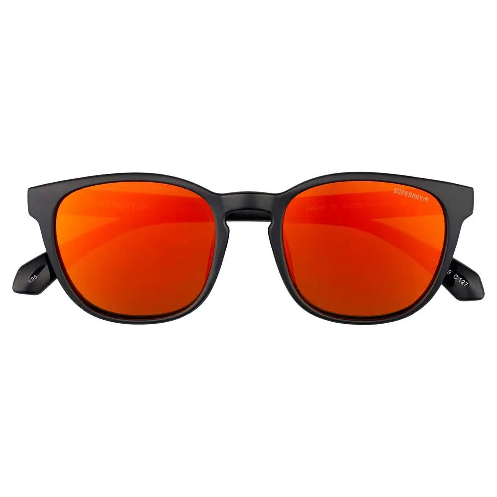 Купить Superdry 996097-10-3086 Солнцезащитные очки Sds-5038-127 Бесцветный Matte Black / Orange Orange mirror/CAT3 7ft.ru в интернет магазине Семь Футов