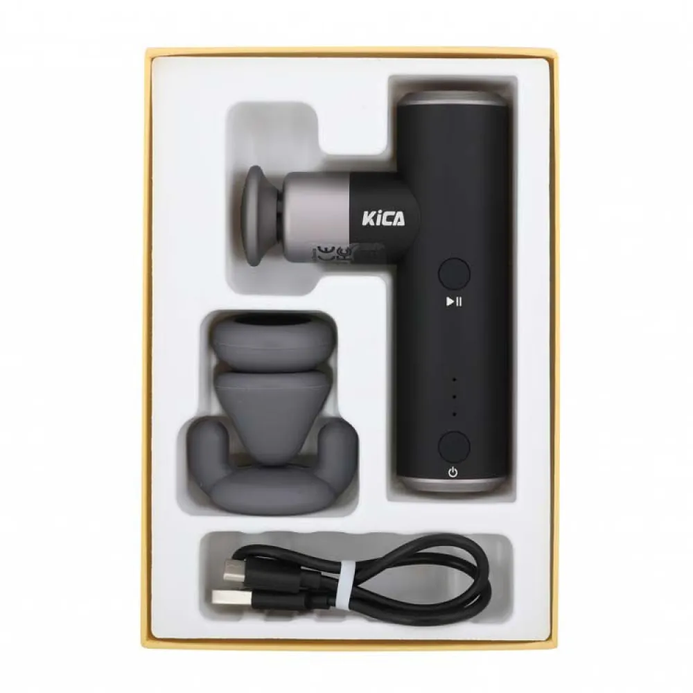 Купить Kica ftekicm2 массажный пистолет Mini 2 Black 12x18x5 7ft.ru в интернет магазине Семь Футов