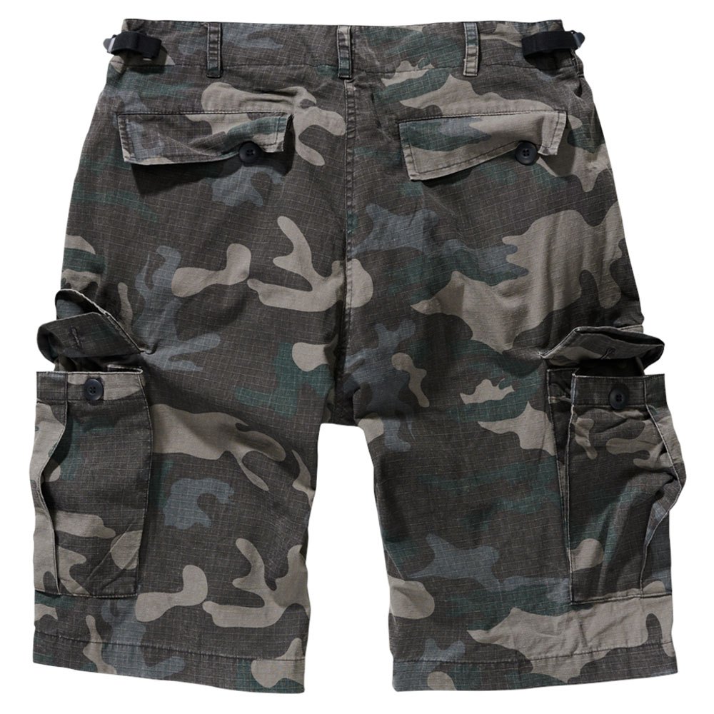 Купить Brandit 2019-4-S Шорты BDU Ripstop Серый  Dark Camo S 7ft.ru в интернет магазине Семь Футов