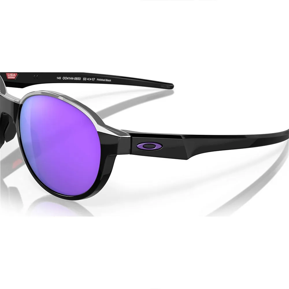 Купить Oakley 0OO4144-414406 Coinflip Солнцезащитные Очки  Polished Black Prizm Violet/CAT3 7ft.ru в интернет магазине Семь Футов