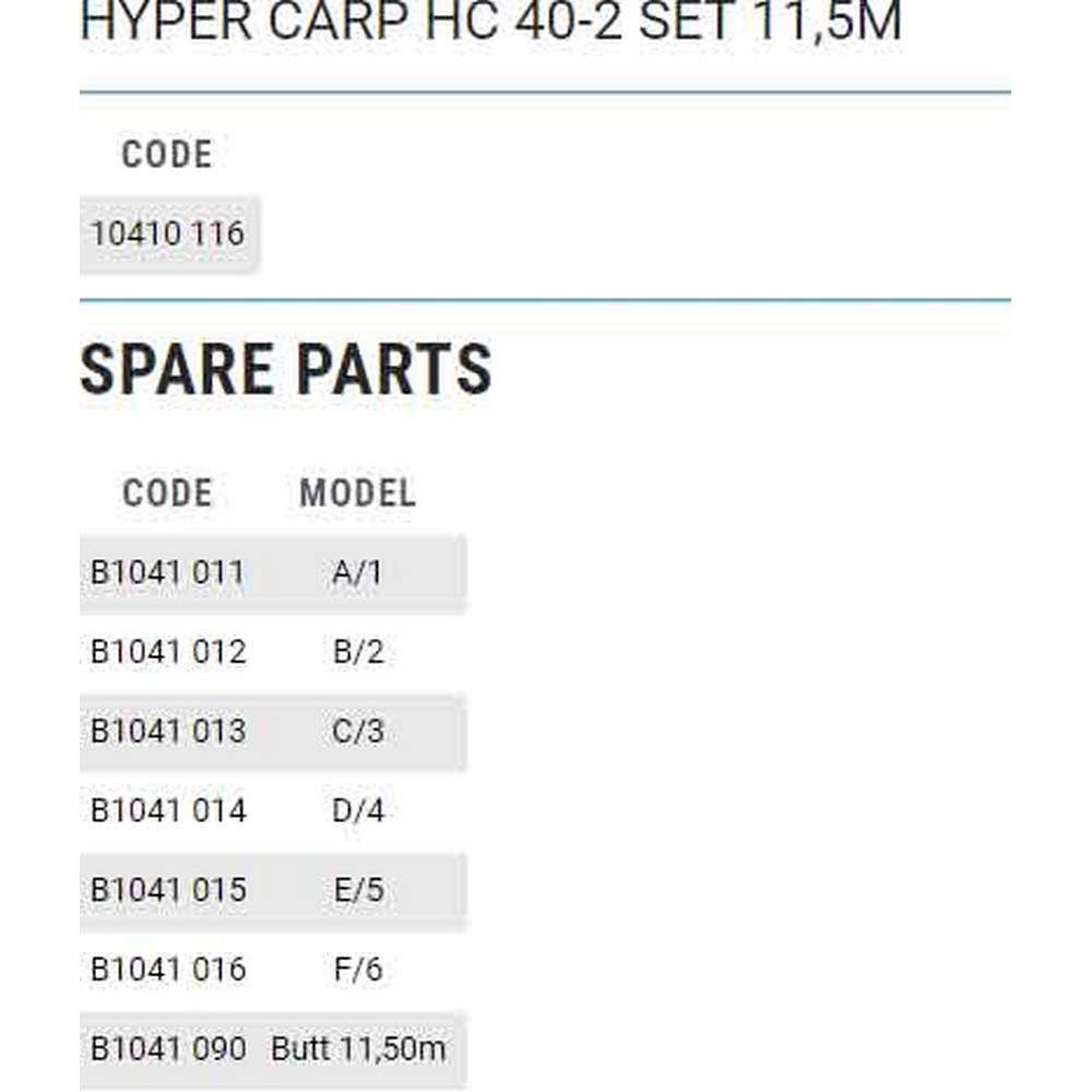 Купить Browning B1041013 Hyper Carp HC 40-2 C/3 Комплект Серебристый Black 7ft.ru в интернет магазине Семь Футов