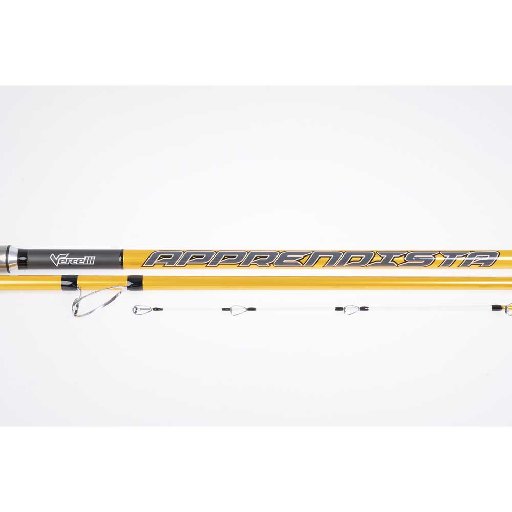 Купить Vercelli DVOAPR4203 Oxygen Apprendista Удочка Для Серфинга Золотистый Grey / Yellow 4.20 m 7ft.ru в интернет магазине Семь Футов