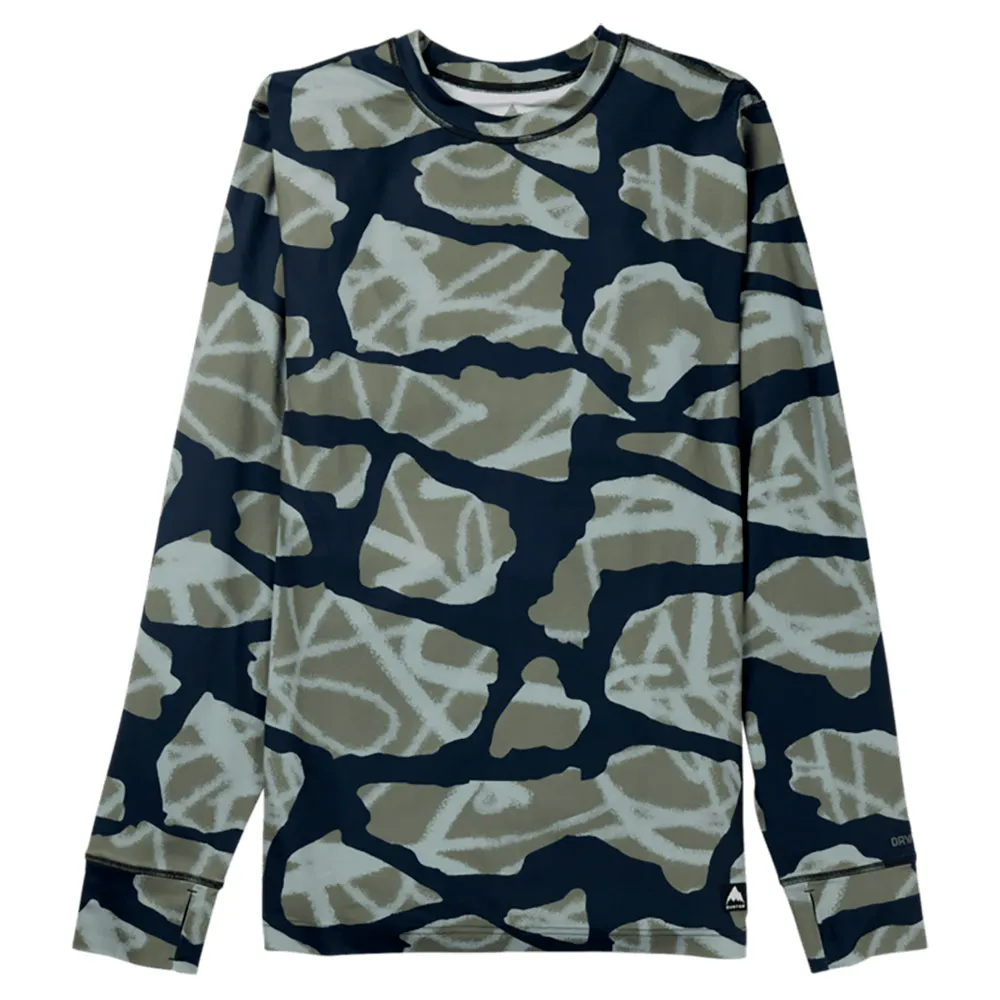 Купить Burton 102571be3urg-l Базовый слой с длинным рукавом Midweight Crew Graffiti Camo 30x25x2 7ft.ru в интернет магазине Семь Футов