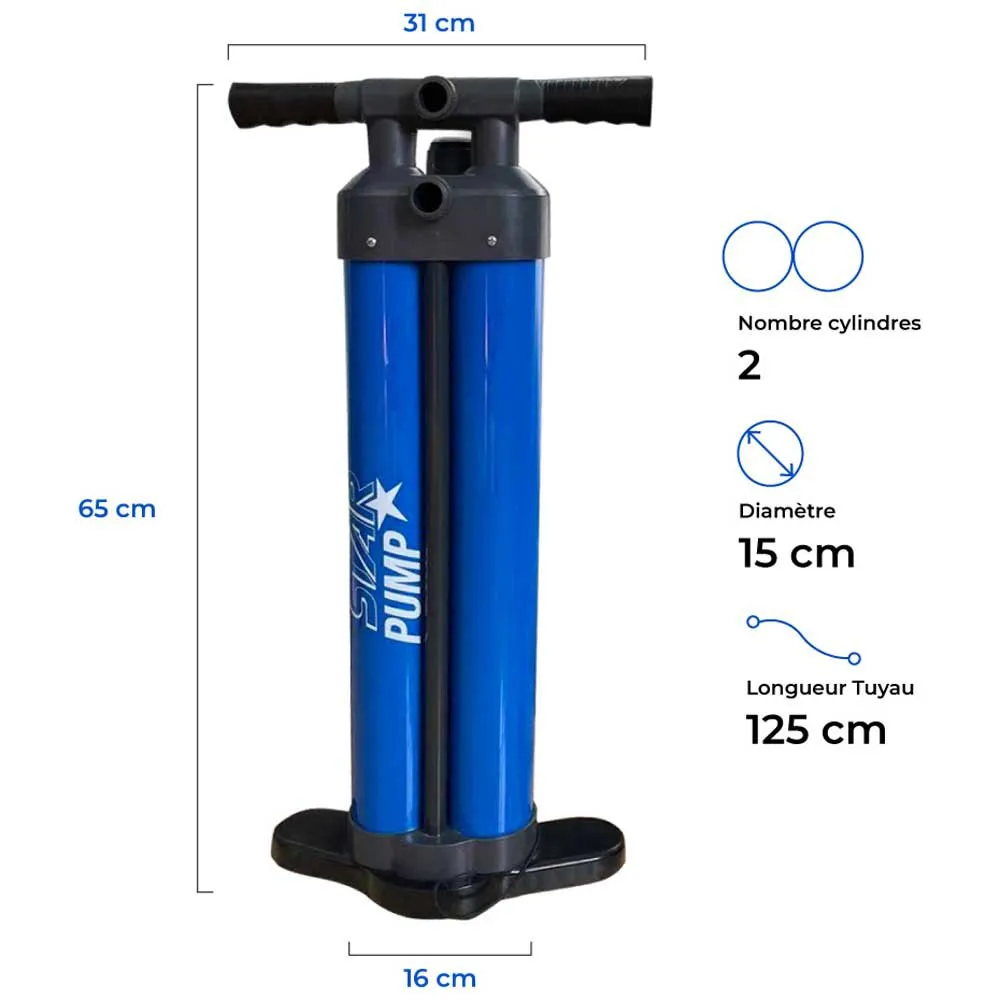 Купить Star pb-rpmp600 насос для воздуха Triple action 29psi Bue / Black 70x48x40 7ft.ru в интернет магазине Семь Футов
