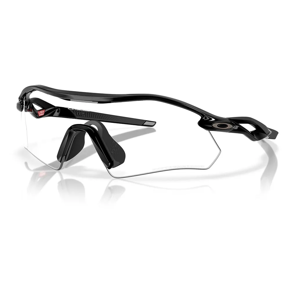 Купить Oakley OO9495-0236 Фотохромные солнцезащитные очки Radar plate Бесцветный Polished Black Clear Photo Blk rd/CAT0-3 7ft.ru в интернет магазине Семь Футов
