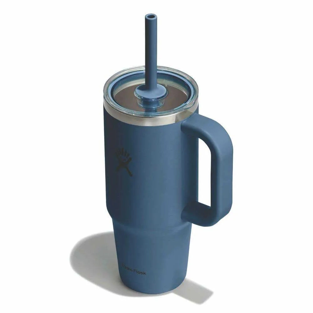 Купить Hydro flask tt24pscc384 термокружка Travel Tumbler Clear-24 Oz Harbor Blue 20x10x10 7ft.ru в интернет магазине Семь Футов