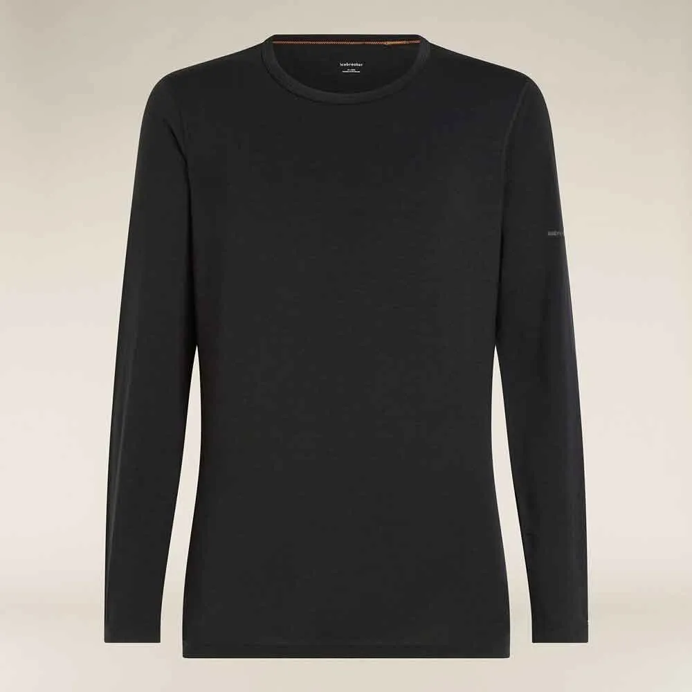 Купить Icebreaker 0A575J001M Базовый слой с длинным рукавом Merino Core Heavyweight Black M 7ft.ru в интернет магазине Семь Футов
