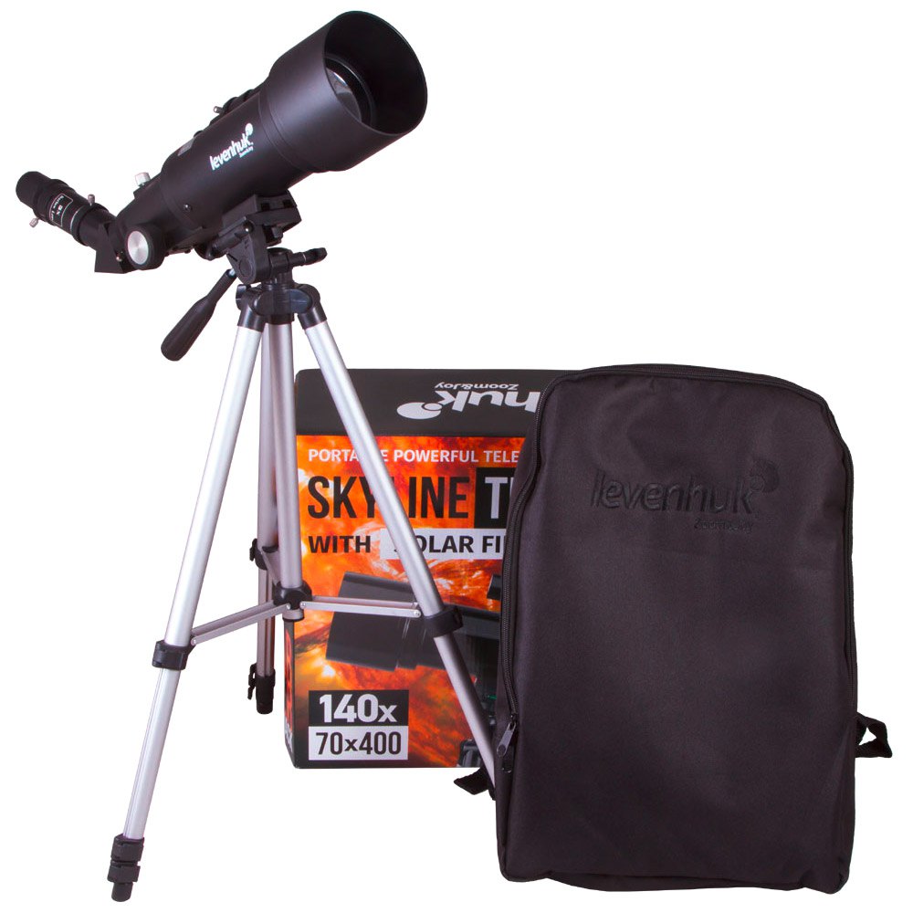 Купить Levenhuk 72481 Skyline Travel Sun 70 Telescopes Черный  Black 7ft.ru в интернет магазине Семь Футов