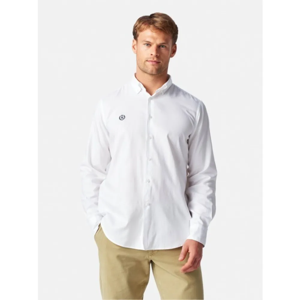 Купить Henri lloyd a241161001-000-3xl Рубашка с длинным рукавом Oxford 2.0 White 30x25x2 7ft.ru в интернет магазине Семь Футов