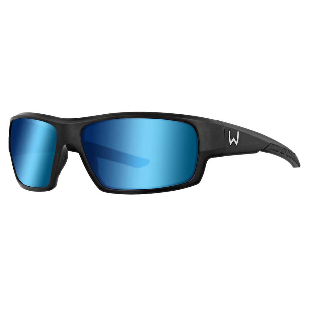 Купить Westin K01-720-OS поляризованные солнцезащитные очки W6 Sport 10 Matte Black / Smoke/ Blue CAT4 7ft.ru в интернет магазине Семь Футов