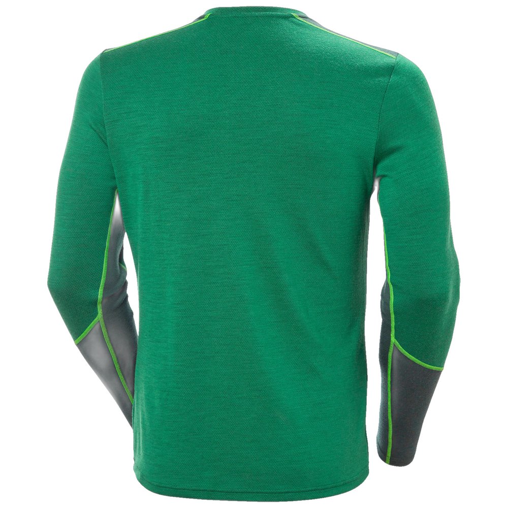 Купить Helly hansen 49364_486-XL Базовый слой с длинным рукавом Lifa Merino MidWeight Crew Зеленый Malachite XL 7ft.ru в интернет магазине Семь Футов