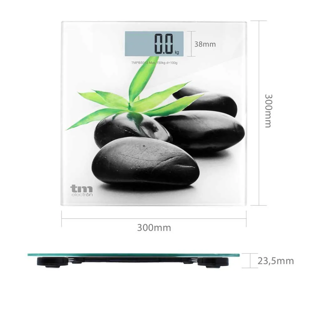 Купить Tm electron tmpbs013 Весы Zen Slim White 32x32x33 7ft.ru в интернет магазине Семь Футов