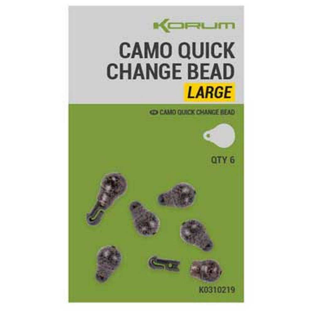 Купить Korum K0310219 Quick Change Bead L Скрепки Для Бумаг Серебристый Camo 7ft.ru в интернет магазине Семь Футов