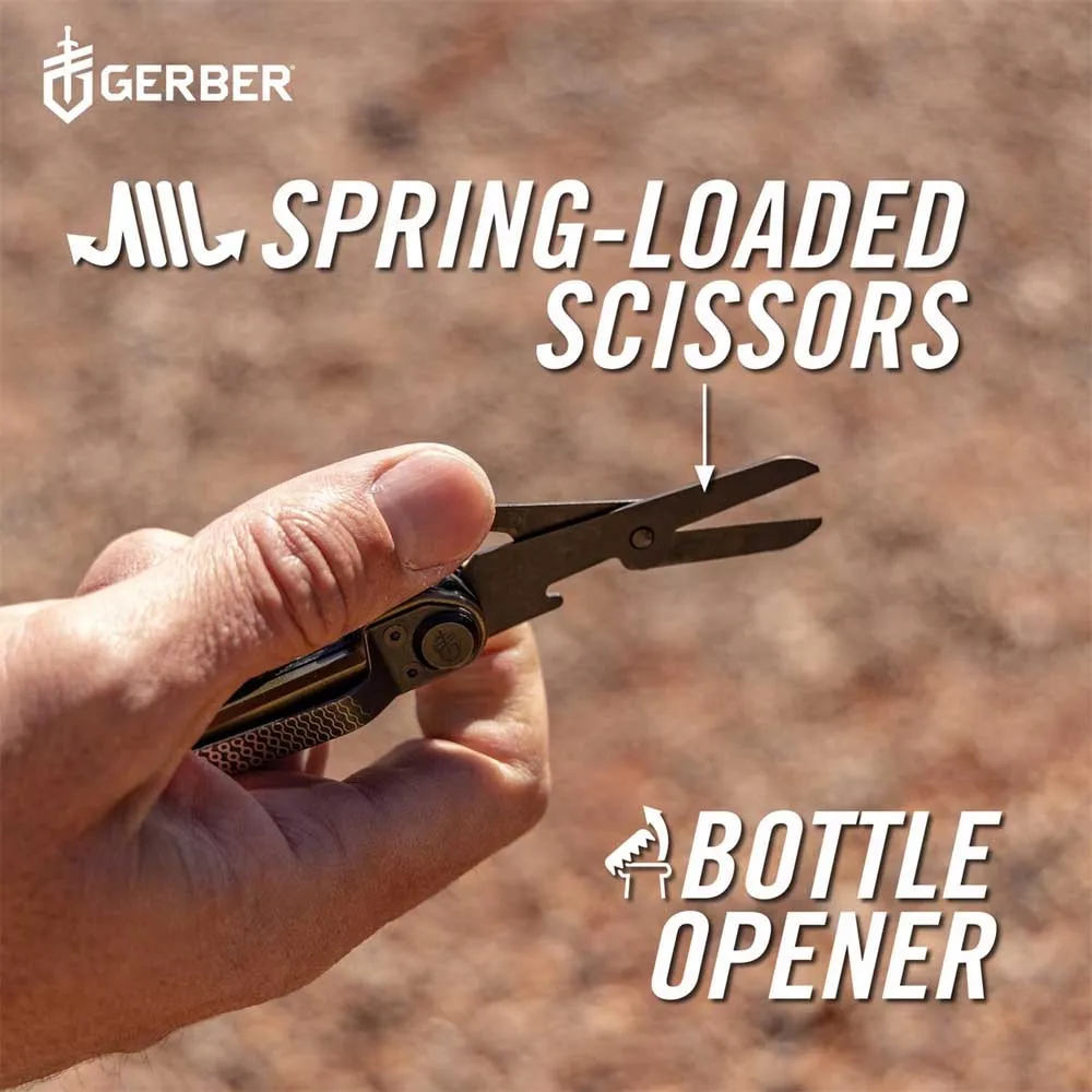 Купить Gerber 1064394 мультитул Armbar Scout Серебристый Burnt Orange 7ft.ru в интернет магазине Семь Футов