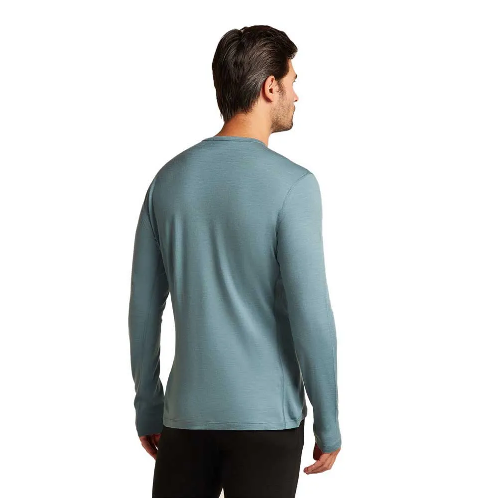 Купить Icebreaker 1043650A5XS Базовый слой с длинным рукавом Merino 200 Oasis Голубой Blue Ash XS 7ft.ru в интернет магазине Семь Футов