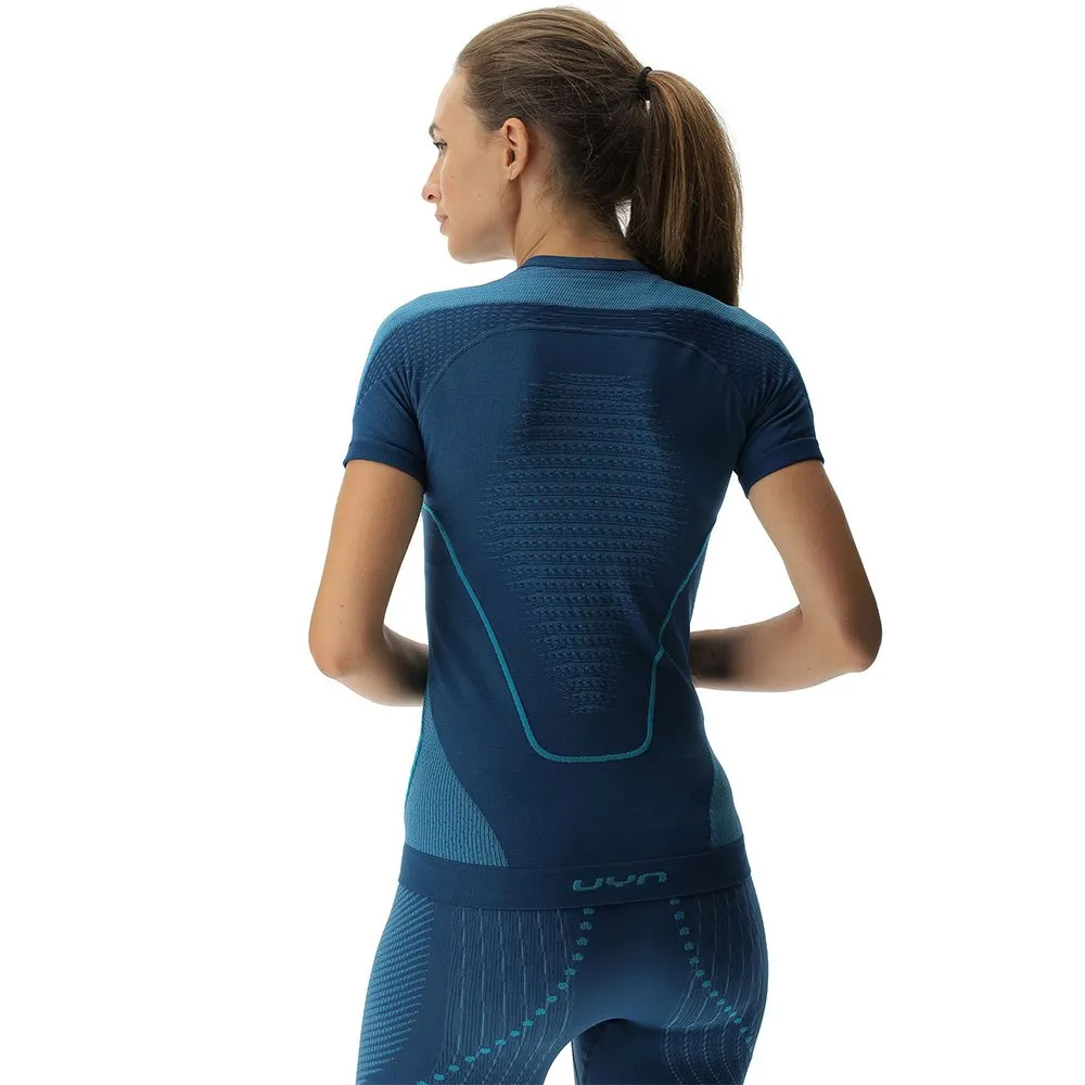 Купить UYN u100044-k950-l/xl Базовый слой с коротким рукавом Evolutyon Blue Poseidon / Peacock533 / Peacock533 30x25x2 L / XL 7ft.ru в интернет магазине Семь Футов