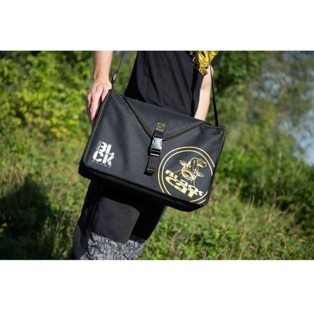 Купить Black cat bo110003 сумка для приманок BLCK Black / Yellow 30x20x15 7ft.ru в интернет магазине Семь Футов