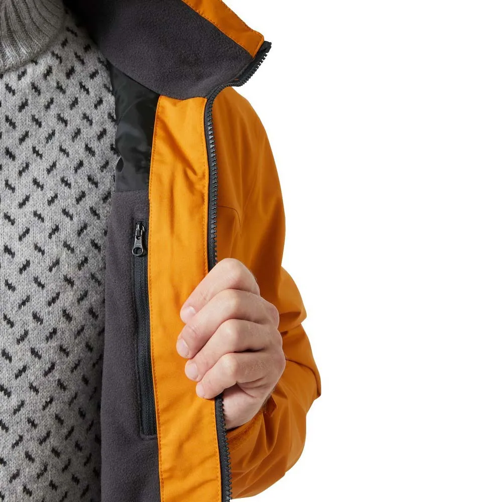 Купить Helly hansen 34444_399-xl Куртка Crew Midlayer 2 Mustard 30x25x10 7ft.ru в интернет магазине Семь Футов