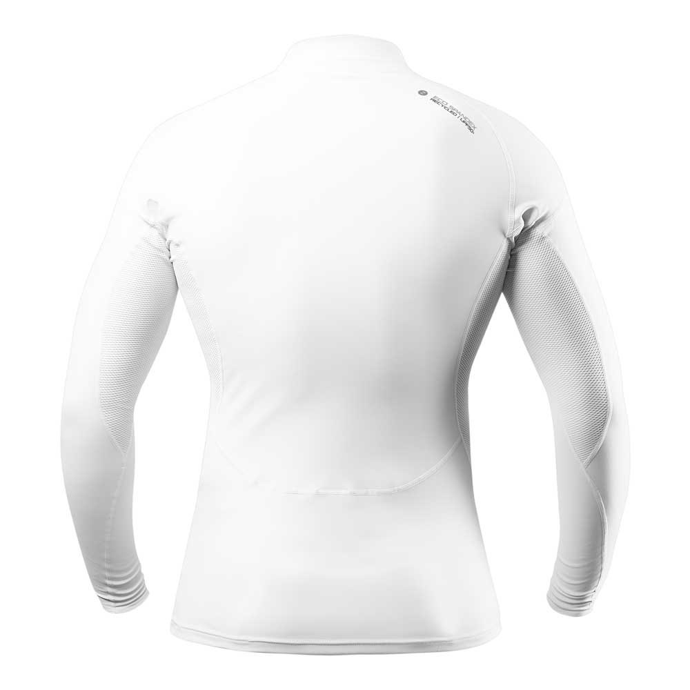 Купить Zhik DTP-0063-M-WHT-SSS Футболка с длинным рукавом Eco Spandex Белая Blanc S 7ft.ru в интернет магазине Семь Футов