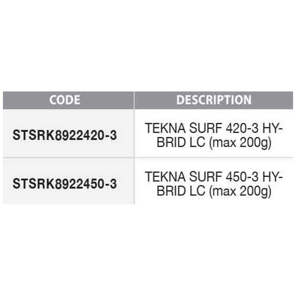 Купить Sunset STSRK8922450-3 Tekna Hybrid LC Удочка Для Серфинга White 4.50 m  7ft.ru в интернет магазине Семь Футов