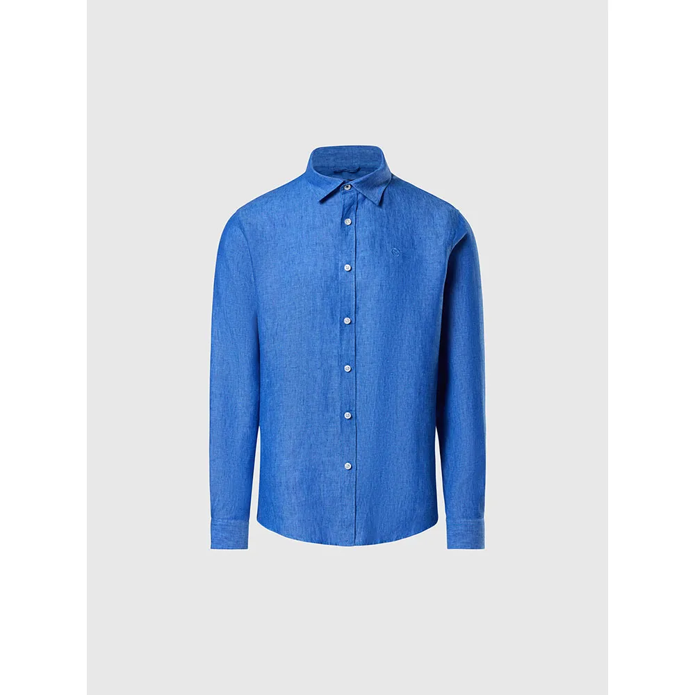 Купить North sails 664368-0837-XXL Рубашка с длинным рукавом 664368 Голубой Beacoup Blue 2XL 7ft.ru в интернет магазине Семь Футов