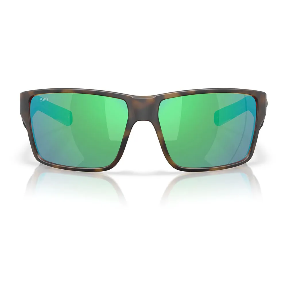 Купить Costa 06S9080-90801563 поляризованные солнцезащитные очки Reefton pro Matte Tortoise Green Mirror 580G/CAT3 7ft.ru в интернет магазине Семь Футов