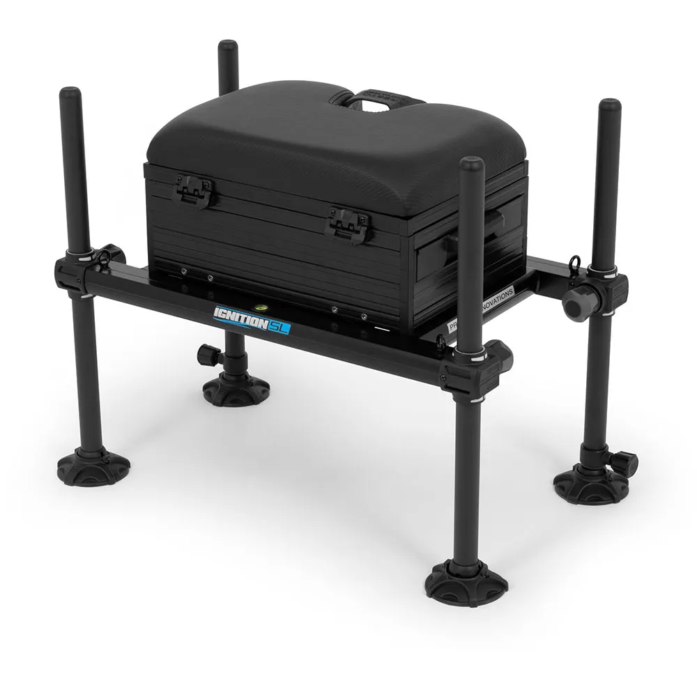 Купить Preston innovations p0120037 ящик сиденья Ignition SL No Footplatform Black 100x80x40 55 x 38 x 64 cm 7ft.ru в интернет магазине Семь Футов