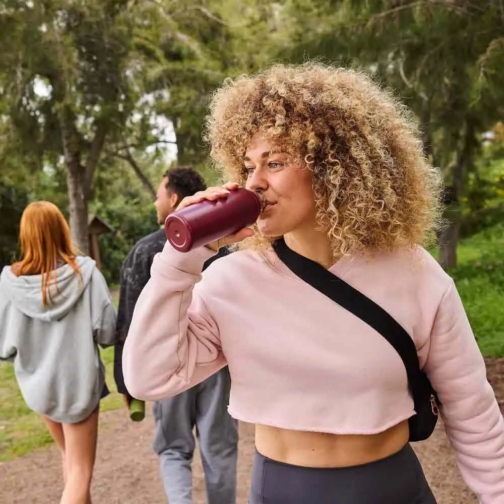 Купить Hydro flask tny400674-400ml Бутылка Micro Hydro-400ml Burgundy 25x10x10 7ft.ru в интернет магазине Семь Футов