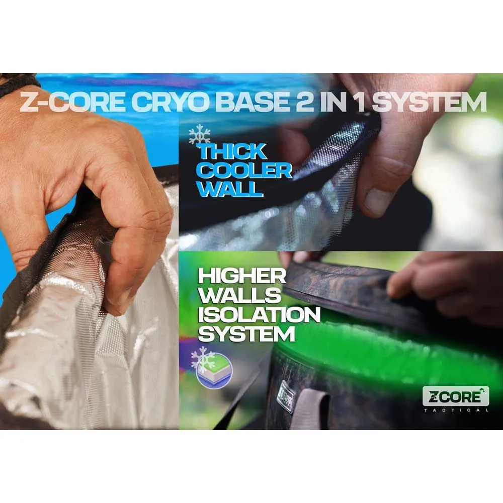 Купить Zfish zf-7517 Сумка-холодильник Z-Core Cryo 2 in 1 Black / Camo 40x30x25 7ft.ru в интернет магазине Семь Футов