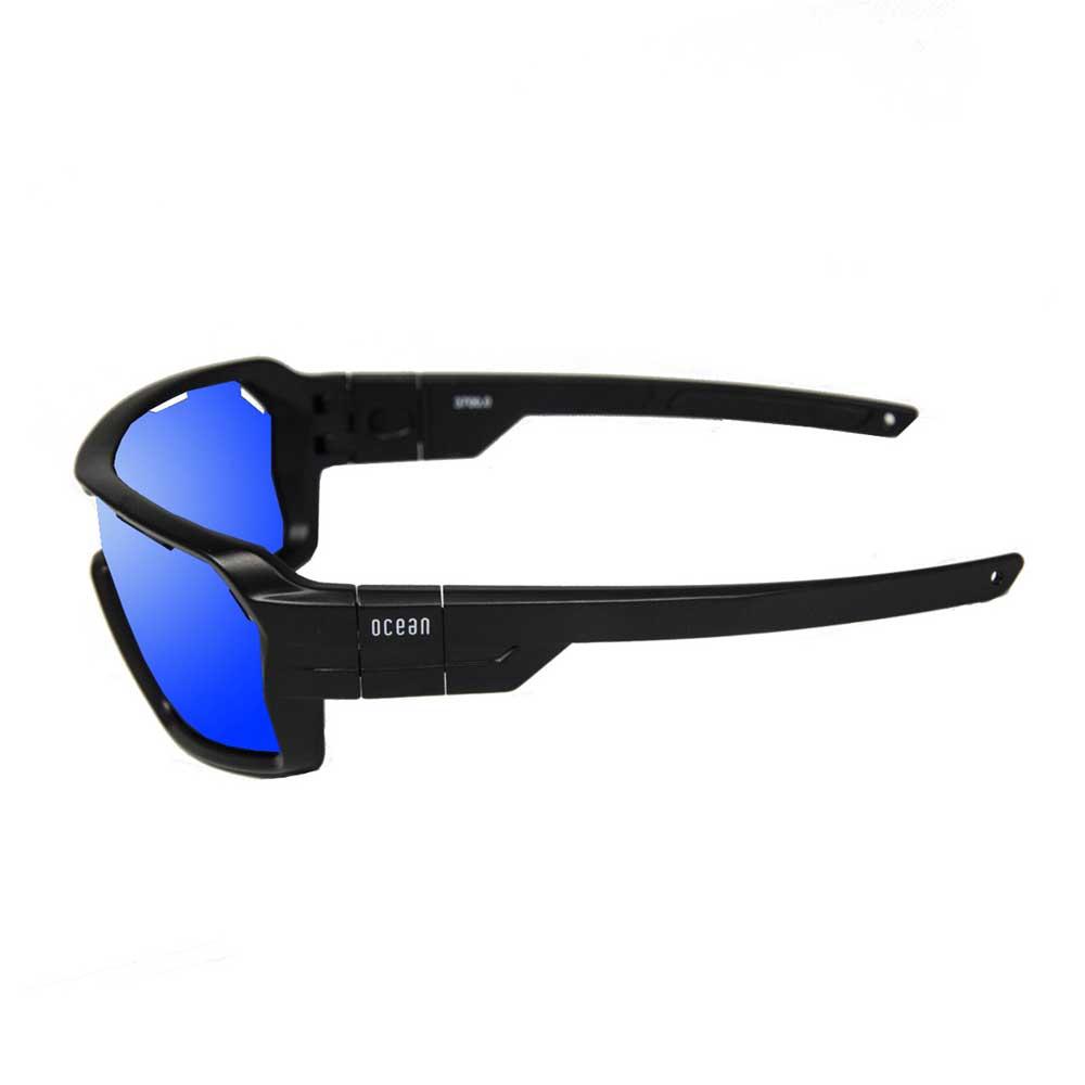 Купить Ocean sunglasses 3701.1X поляризованные солнцезащитные очки Chameleon Shinny Black Blue Strap/CAT3 7ft.ru в интернет магазине Семь Футов