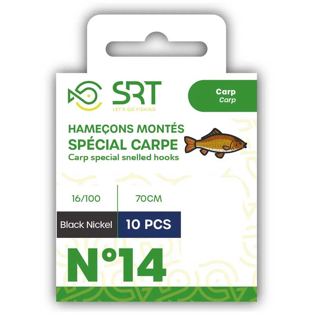 Купить Sert SEMAN0075-0012-18 безбородый связанный крючок Special Carp 70 cm Бесцветный Nickel 12 7ft.ru в интернет магазине Семь Футов