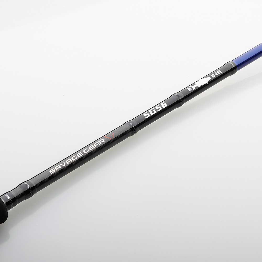 Купить Savage gear 74923 SGS6 Top Water Soft Lure Спиннинговая Удочка  Grey / Blue 2.32 m 7ft.ru в интернет магазине Семь Футов