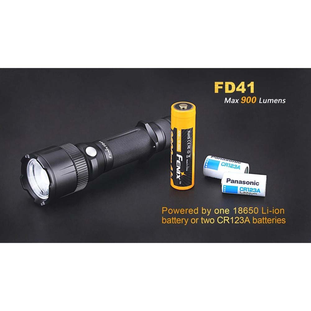 Купить Fenix FD41 Черный  Black 900 Lumens 7ft.ru в интернет магазине Семь Футов