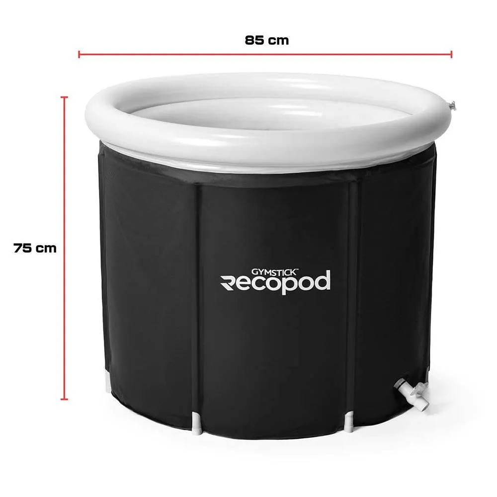 Купить Ozean 63085 ледяная ванна (ledyanaya vanna) Recopod 420L Black / White 70x41x10 7ft.ru в интернет магазине Семь Футов