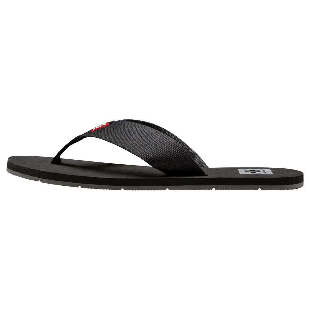 Купить Helly hansen 11956_993-9 Шлёпанцы Logo 2 Black / Ebony / New Light 32x20x10 EU 42.5 7ft.ru в интернет магазине Семь Футов