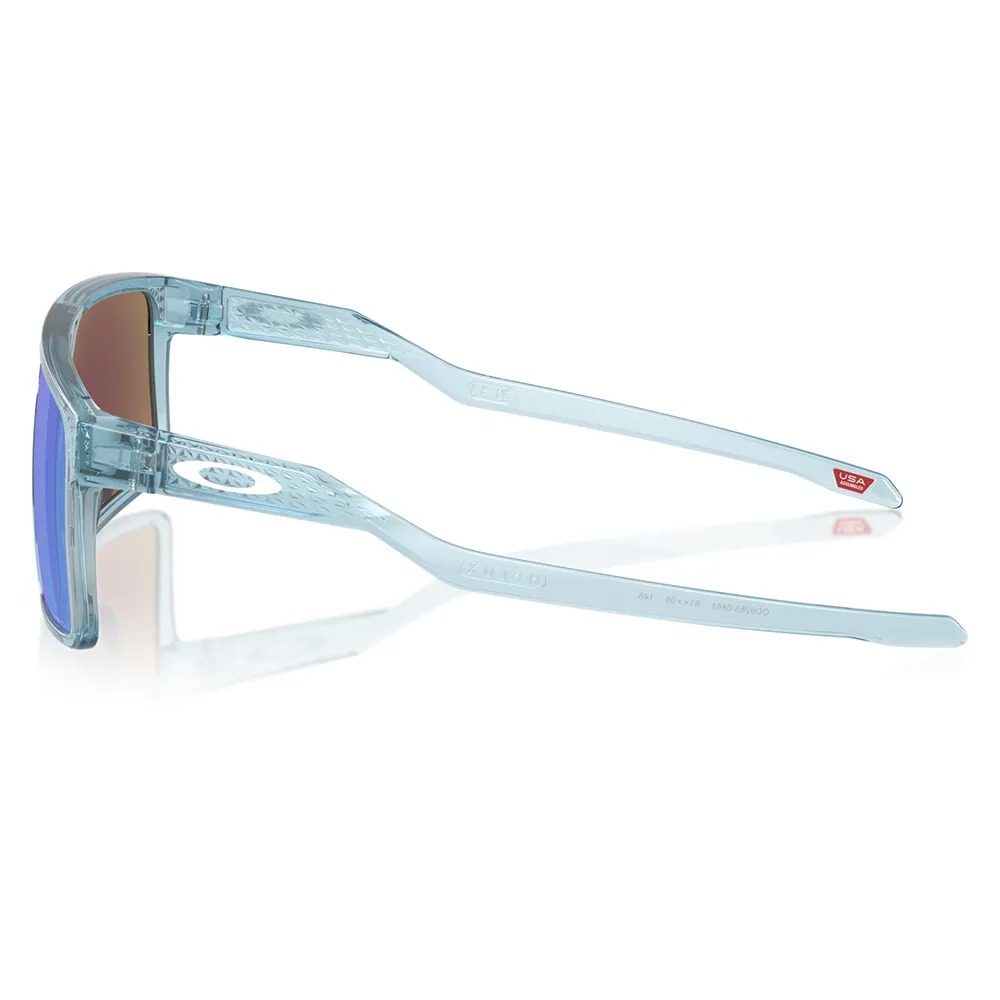 Купить Oakley OO9285-0861-61 Солнцезащитные очки Helux Бесцветный Trans Stonewash Prizm Sapphire/CAT3 7ft.ru в интернет магазине Семь Футов