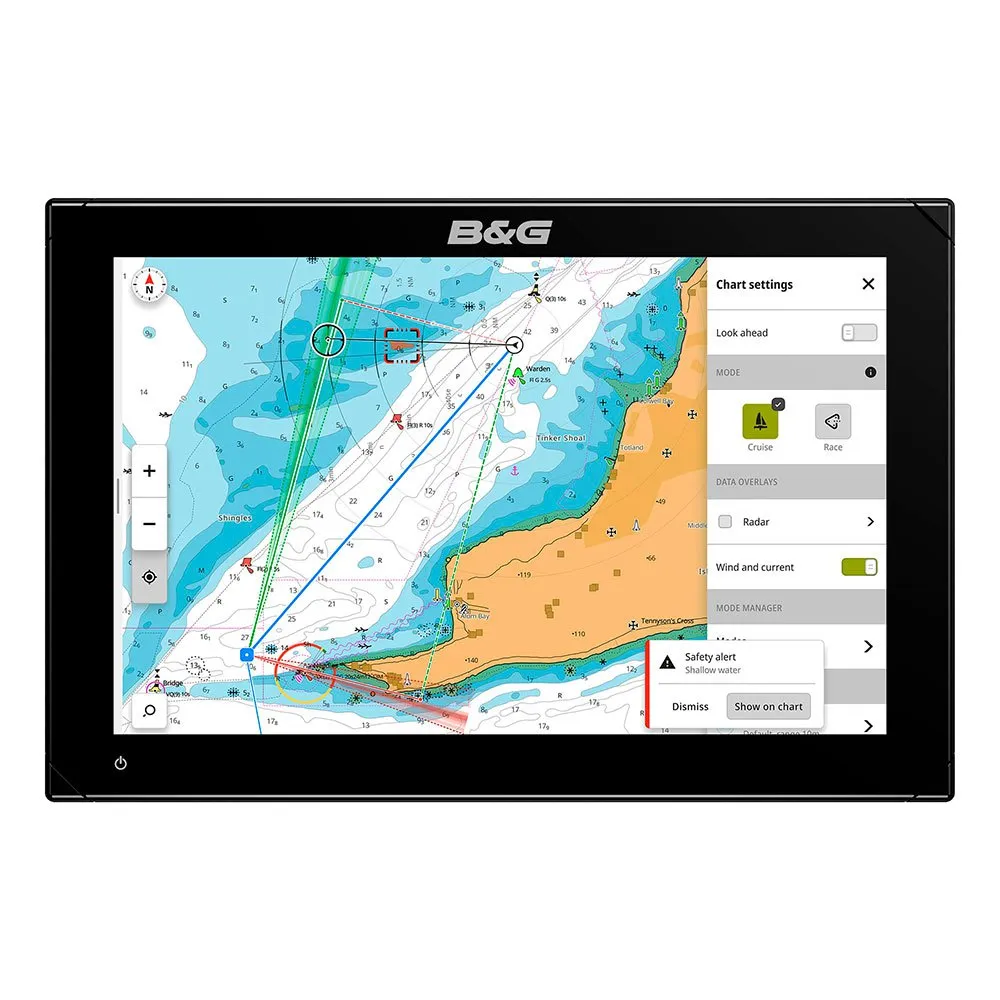Купить B&G dbg-250 Плоттер ZEUS S 12 Black 20x15x8 7ft.ru в интернет магазине Семь Футов