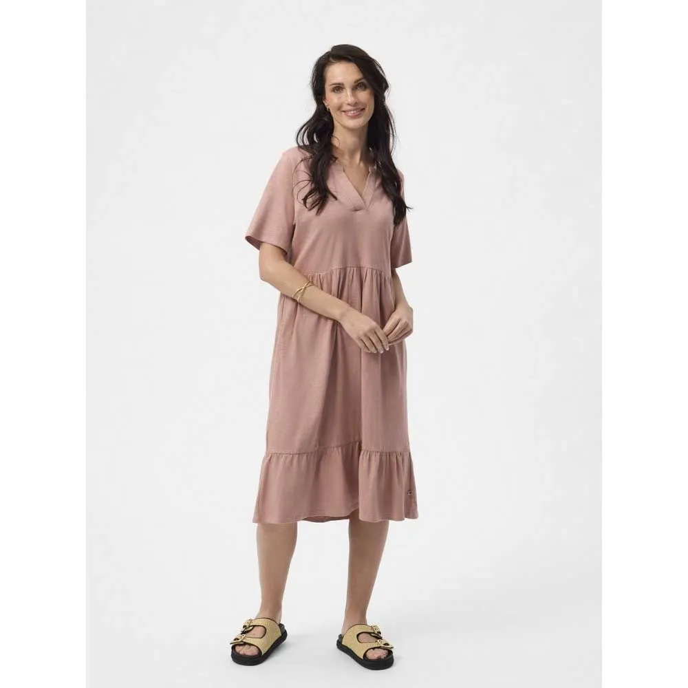 Купить Redgreen 170922509-41-xxl Миди-платье с короткими рукавами Darlene Rose 35x20x10 2XL 7ft.ru в интернет магазине Семь Футов