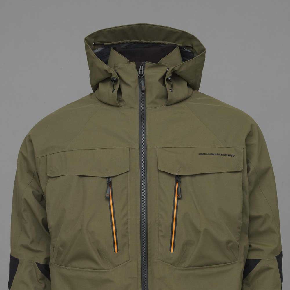 Купить Savage gear 73724 Куртка SG4 Wading Зеленый  Olive Green M 7ft.ru в интернет магазине Семь Футов