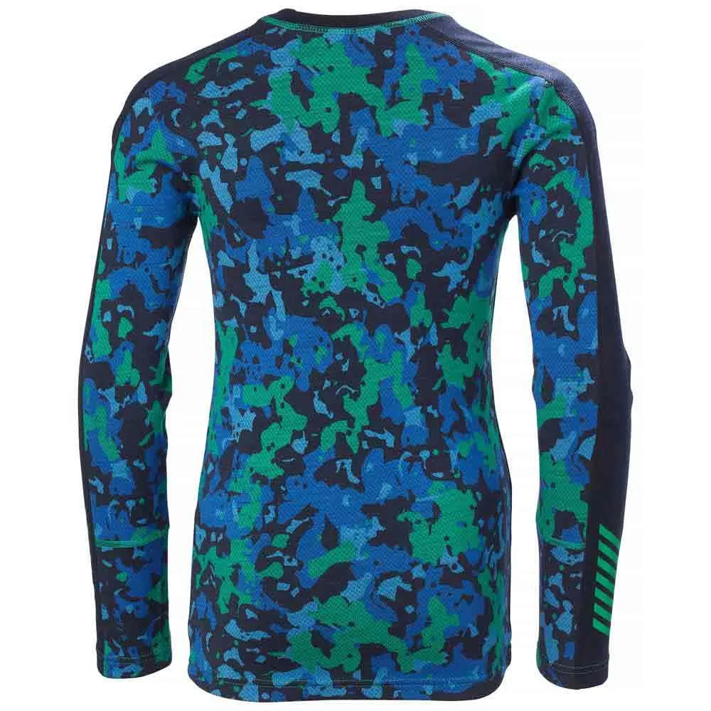 Купить Helly hansen 48179_499-164 Набор базовых слоев Graphic Lifa Merino Youth Green 60x40x40 13-14 Years 7ft.ru в интернет магазине Семь Футов