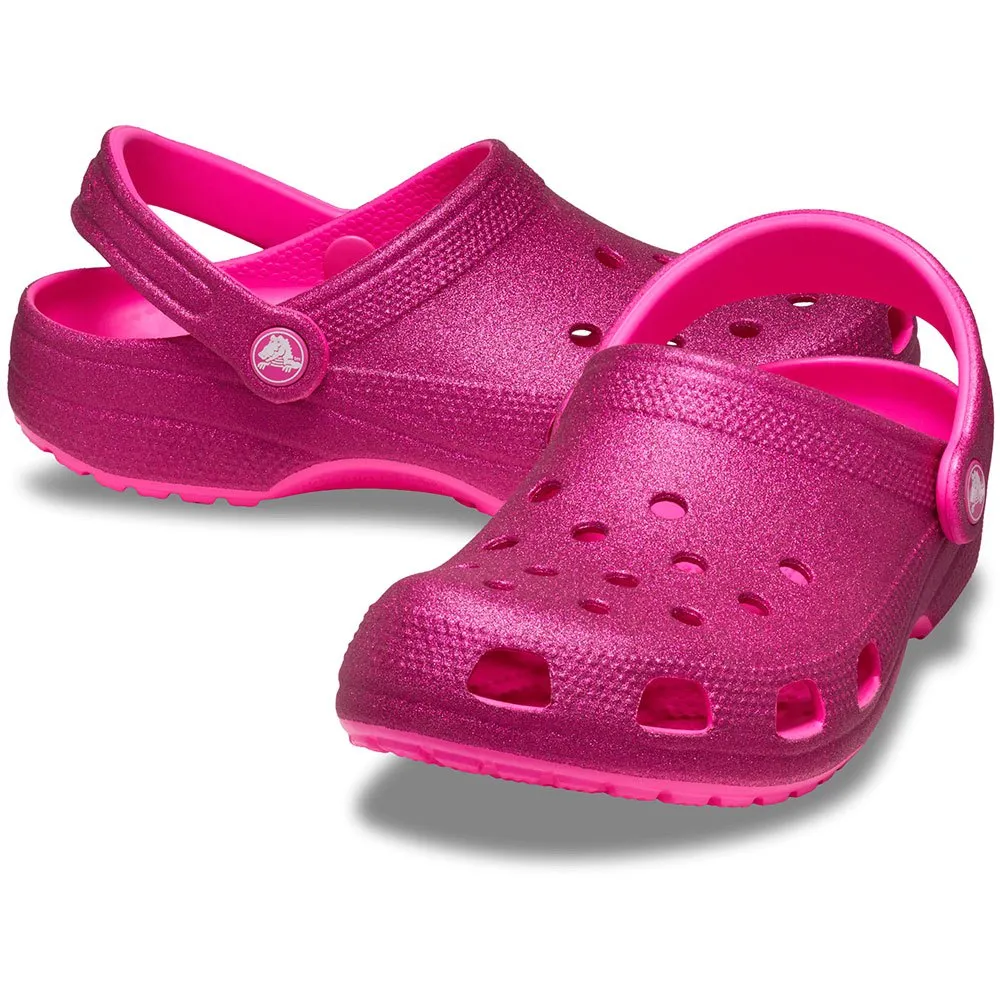 Купить Crocs 205942-6tw-m5/w7 Деревянные башмаки Classic Glitter Pink Crush 35x25x15 EU 37 7ft.ru в интернет магазине Семь Футов