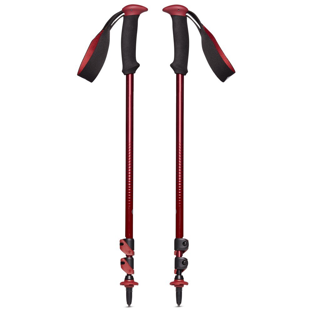 Купить Black diamond BD1125486003ALL1 Trail Back Поляки Красный  Dark Crimson 100-140 cm 7ft.ru в интернет магазине Семь Футов