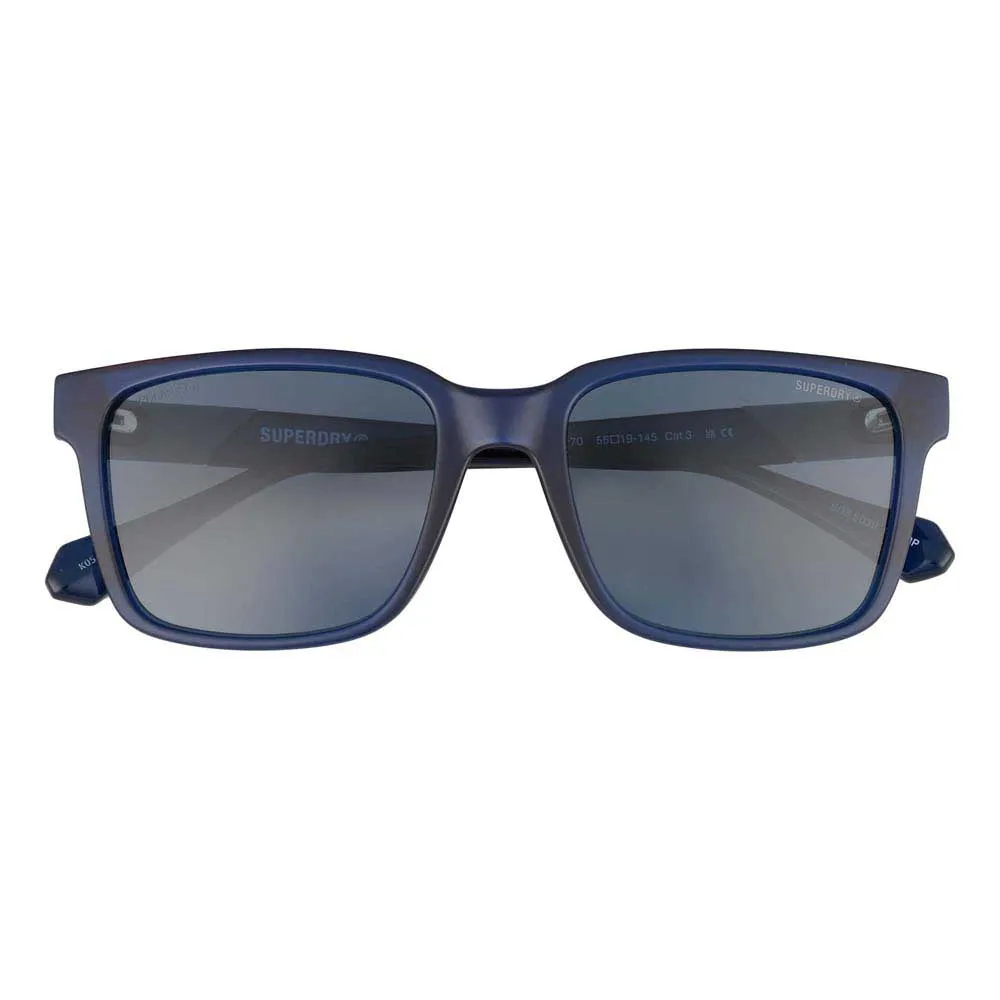 Купить Superdry 996098-70-3170 Солнцезащитные очки Sds-5039-153 Matte Crystal Cobalt Blue Blue mirror/CAT3 7ft.ru в интернет магазине Семь Футов