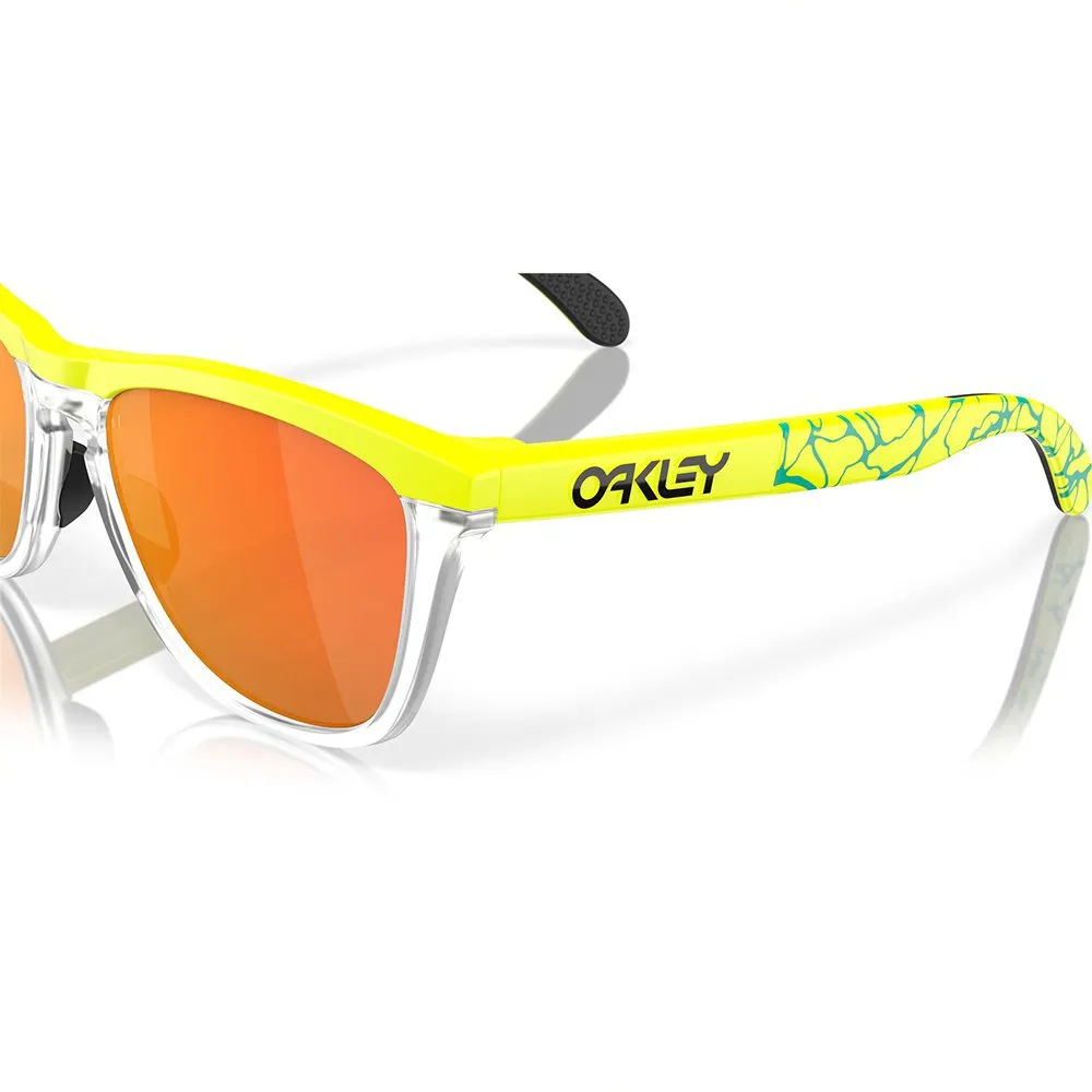 Купить Oakley oo9284-1555 Солнцезащитные очки Frogskins range Matte Tennis Ball Yellow 20x10x10 Prizm Ruby/CAT3 7ft.ru в интернет магазине Семь Футов